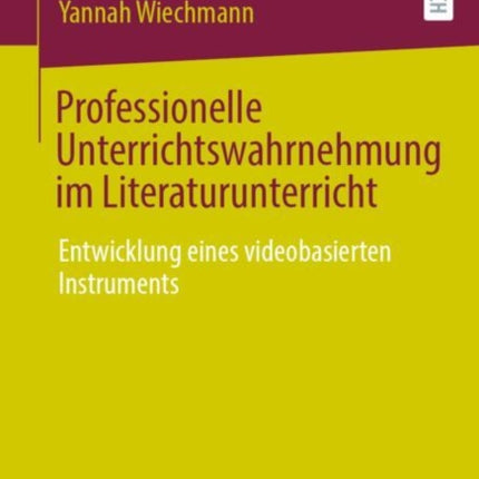 Professionelle Unterrichtswahrnehmung im