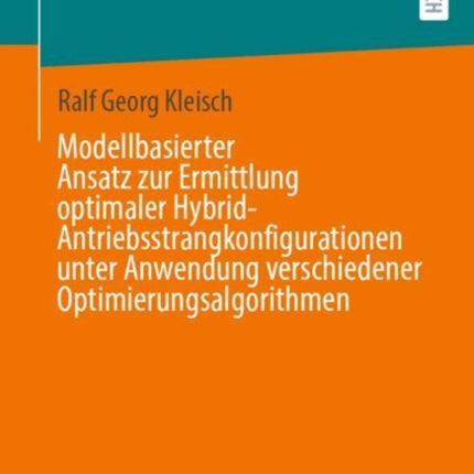 Modellbasierter Ansatz zur Ermittlung optimaler