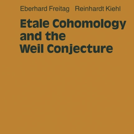 Etale Cohomology and the Weil Conjecture