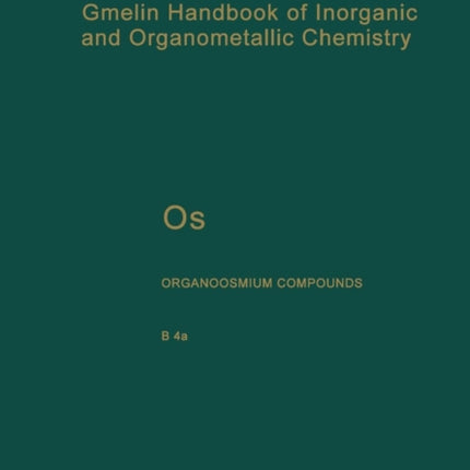 Os Organoosmium Compounds