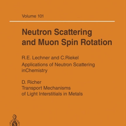 Neutron Scattering and Muon Spin Rotation