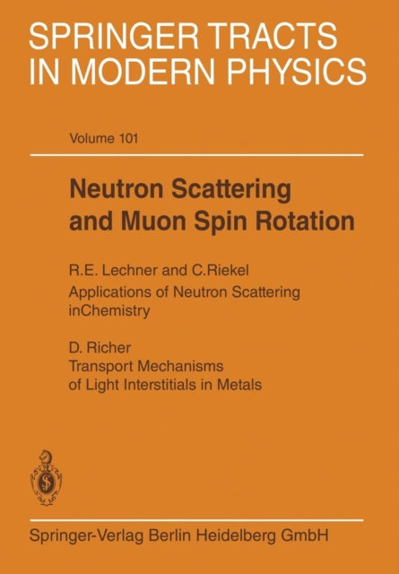 Neutron Scattering and Muon Spin Rotation