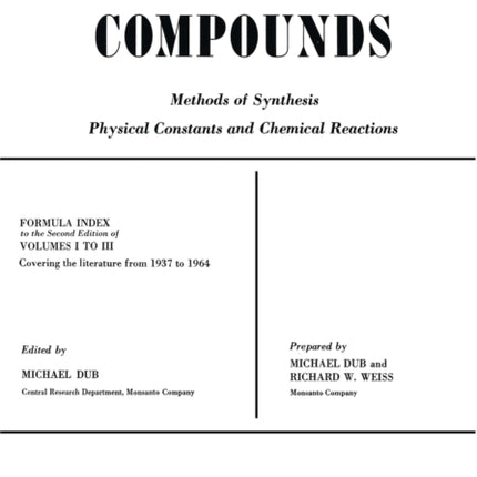 Organometallic Compounds: Methods of Synthesis