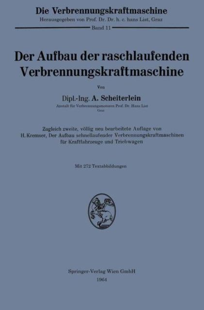 Der Aufbau der raschlaufenden Verbrennungskraftmaschine
