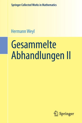 Gesammelte Abhandlungen II