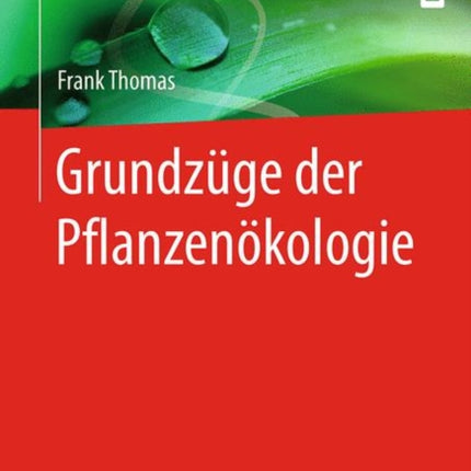 Grundzüge der Pflanzenökologie
