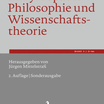 Enzyklopädie Philosophie und Wissenschaftstheorie