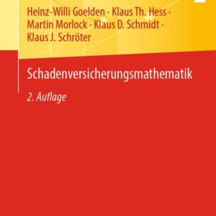 Schadenversicherungsmathematik