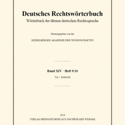 Deutsches Rechtswörterbuch