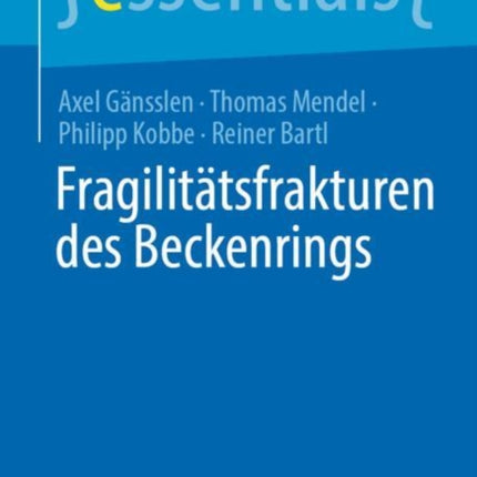 Fragilitätsfrakturen des Beckenrings