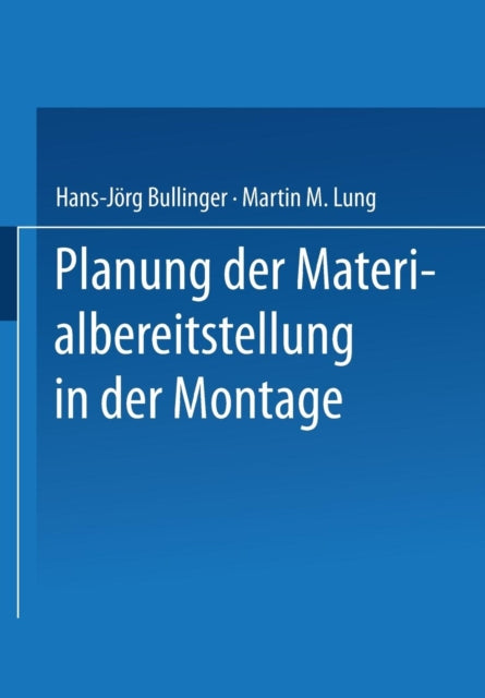 Planung der Materialbereitstellung in der Montage
