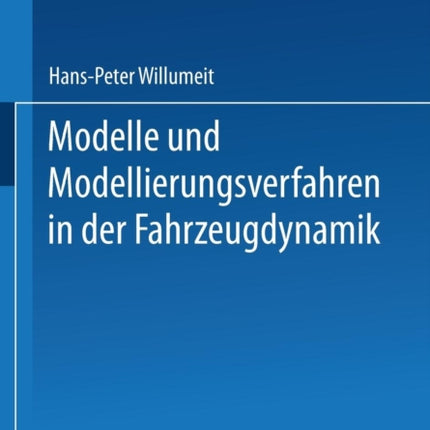 Modelle und Modellierungsverfahren in der