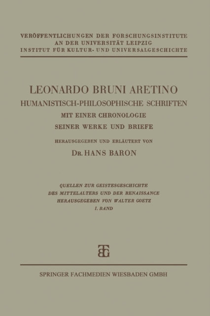 Leonardo Bruni Aretino.