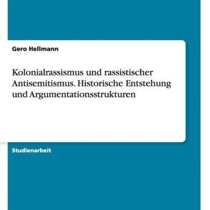 Kolonialrassismus und rassistischer
