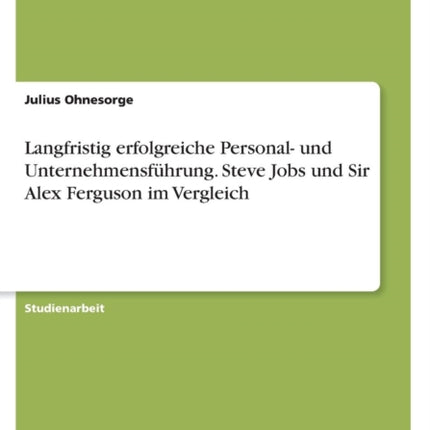 Langfristig erfolgreiche Personal und