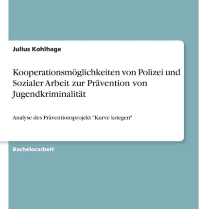 Kooperationsmglichkeiten von Polizei und Sozialer