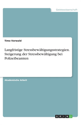 Langfristige Stressbewltigungsstrategien