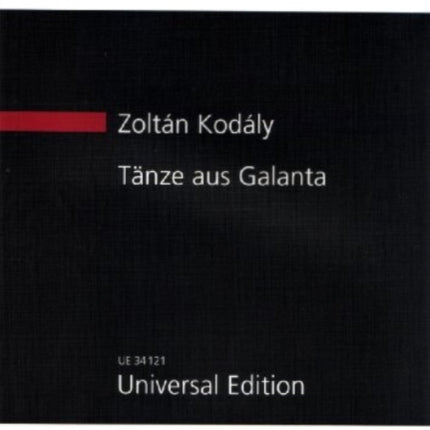 Dances of Galanta fr Orchester Studienpartitur