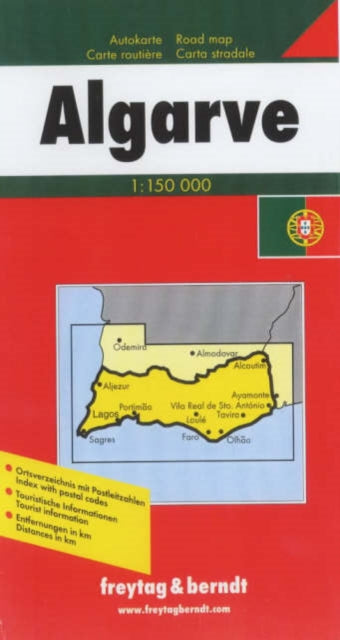 Algarve Road Map 1:150 000