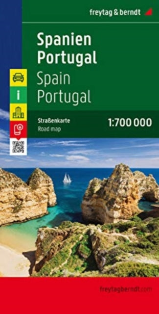 Spain - Portugal Road Map 1:700 000