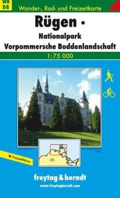 Rugen - National Park Western Pomerania Lagoon Area  Hiking + Leisure Map 1:75 000