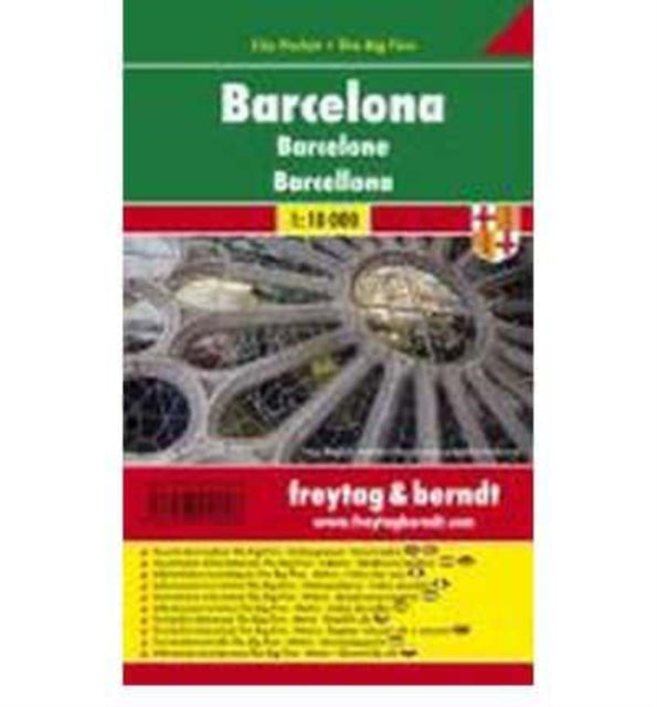 Barcelona City Pocket + the Big Five Waterproof 1:10 000