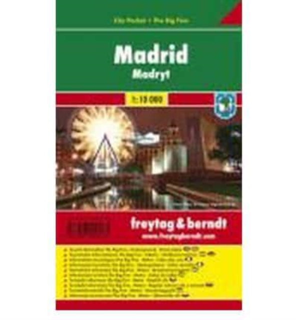 Madrid  City Pocket + the Big Five Waterproof 1:10 000