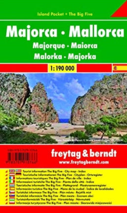 freytag & berndt Island Pocket + The Big Five Mallorca 1:190.000