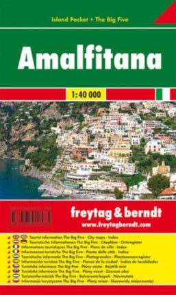 freytag & berndt Island Pocket + The Big Five Amalfitana 1:40.000