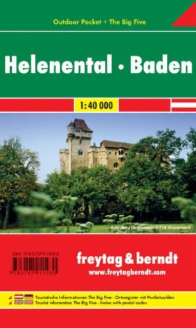 Helenental - Baden Hiking + Leisure Map 1:40 000