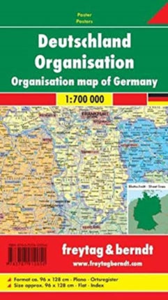 Organization Map Flat in a Tube 1:700 000