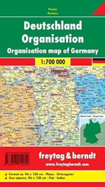 Organization Map Flat in a Tube 1:700 000