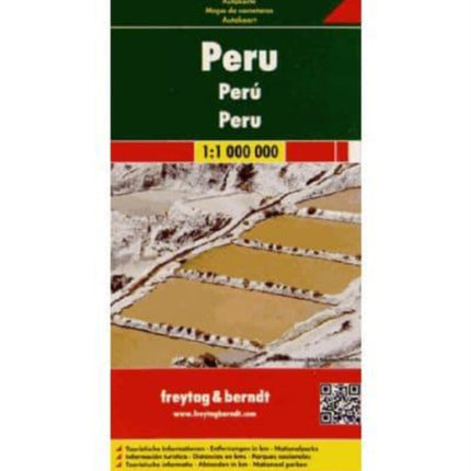 Peru Road Map 1:1 000 000