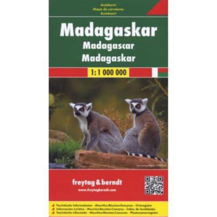 Madagascar Road Map 1:1 000 000