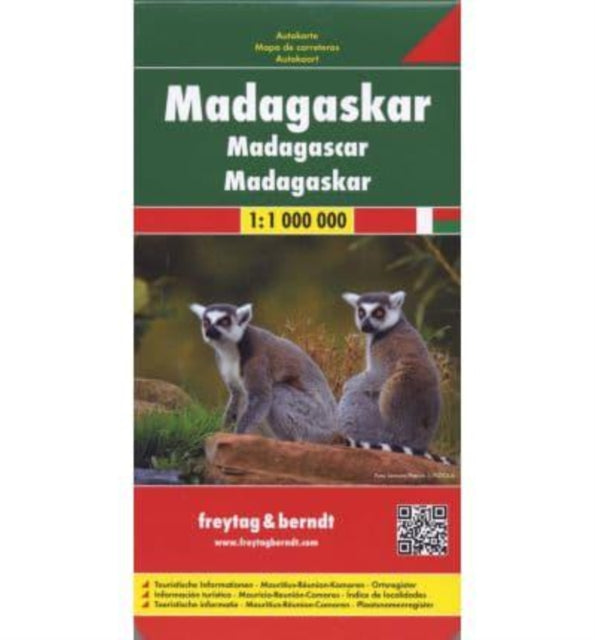 Madagascar Road Map 1:1 000 000