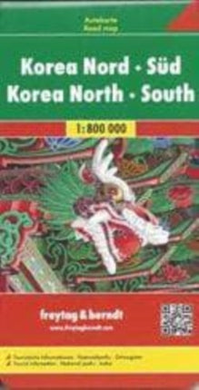 Korea North  -  South Road Map 1:800 000