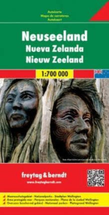 New Zealand Road Map 1:700 000