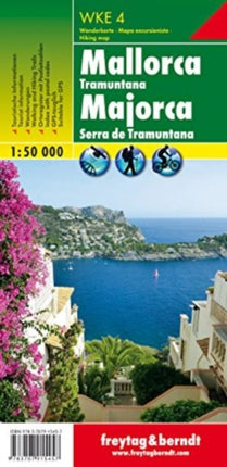 Majorca - Serra De Tramuntana Hiking + Leisure Map 1:50 000