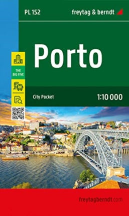 Porto City Pocket map  1:10,000 scale: 2022