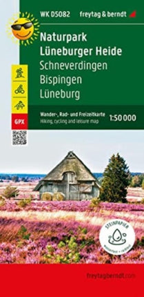 Luneburger Park, Walking-, Bike- and Leisure map 1:50.000