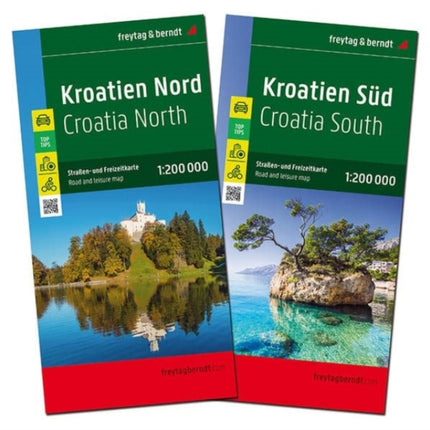 Croatia North and South Map Pack