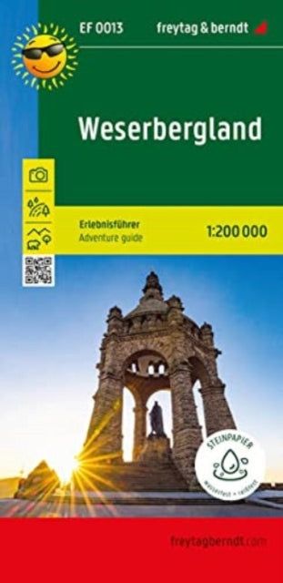 Weserbergland, adventure guide 1:200,000, freytag & berndt, EF 0013