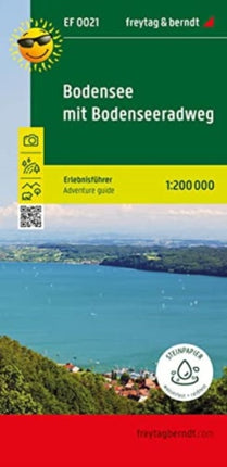 Lake Constance with Lake Constance cycle path, adventure guide 1:200,000, freytag & berndt, EF 0021