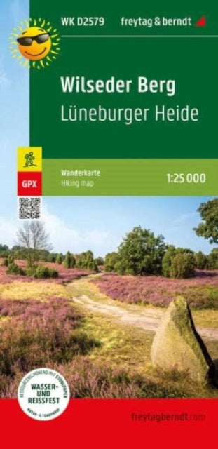 Wilseder Berg, hiking map 1:25,000, freytag & berndt, WK D2579