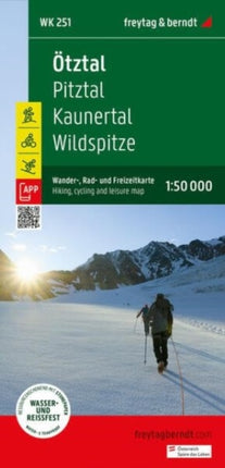 Otztal Hiking Cycling and Leisure Map