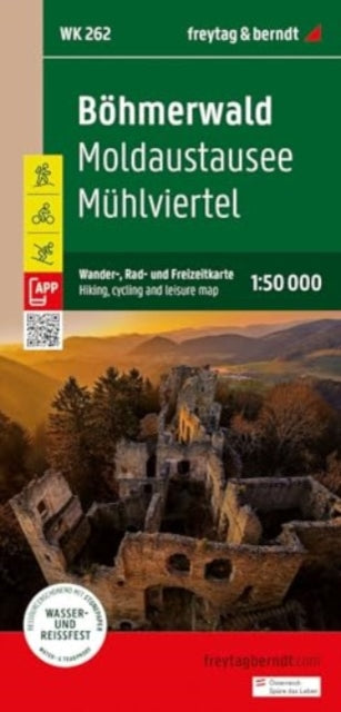 Bohemian Forest Hiking Cycling  Leisure Map