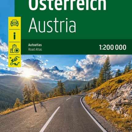 Österreich Autoatlas 1200.000 freytag  berndt