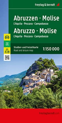 Abruzzo - Molise - Road and leisure map: 2022