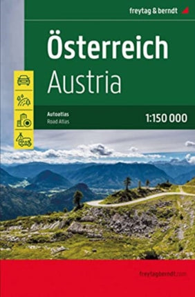 Austria Supertouring Road Atlas 1:150,000