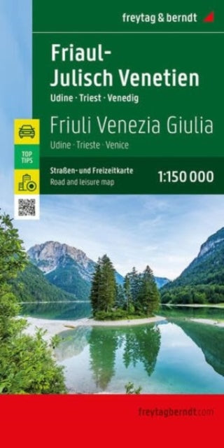 Friuli-Venezia Giulia, road and leisure map 1:150,000, freytag & berndt